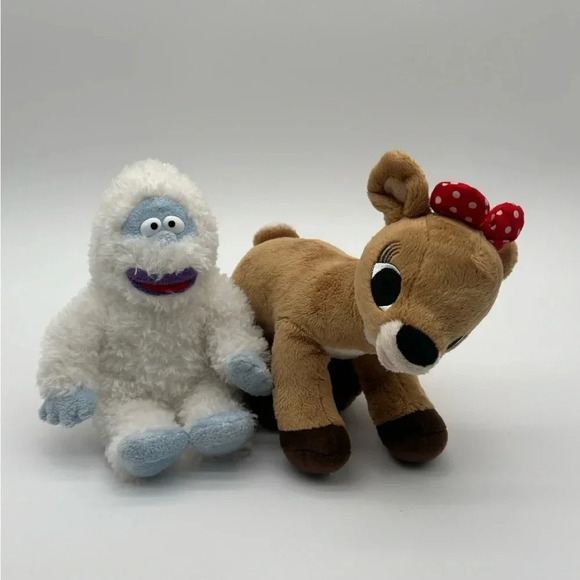 Build A Bear Clarice & Abominable Snow Monster From Rudolph The Rednose 15" Duo - Picture 1 of 5